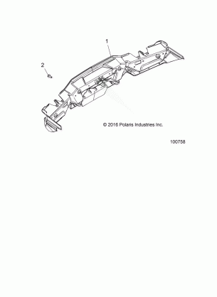 BODY REAR BUMPER - A17SXS95CL (100758)