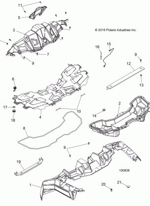 BODY HOOD AND FRONT BODY WORK - A17DCE87AU (100838)