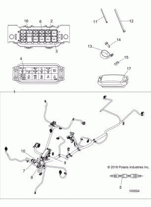 ELECTRICAL HARNESS - A17SDA57A1 / L2 / E57A2