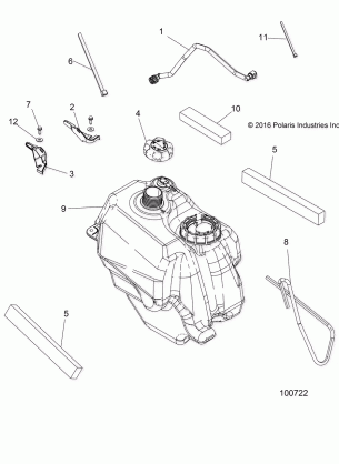 BODY FUEL TANK ASM. - A17SDS57C2 (100722)