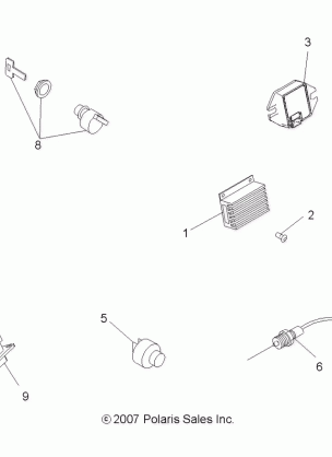 ELECTRICAL SWITCHES and SENSORS and CONTROL MODULES - A08BA32AA (49ATVELECT08SCRAM)