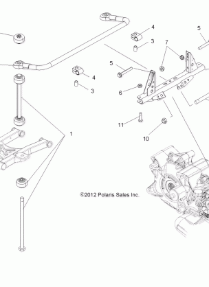 SUSPENSION TORSION BAR - A08DN76FC (49ATVTORSION08SPX25)