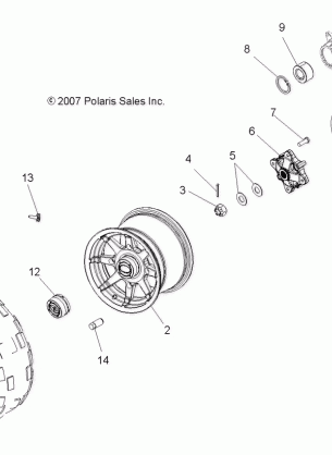 WHEELS REAR - A08DN76FC (49ATVWHEELREAR08SPTRG800)