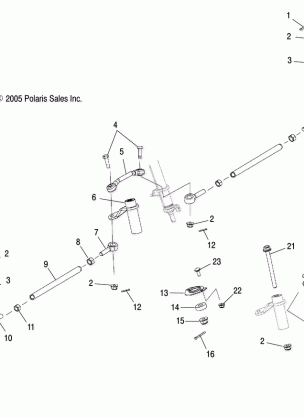 STEERING TIE ROD and LOWER ASM. - A08GP52AA (4999201899920189B03)
