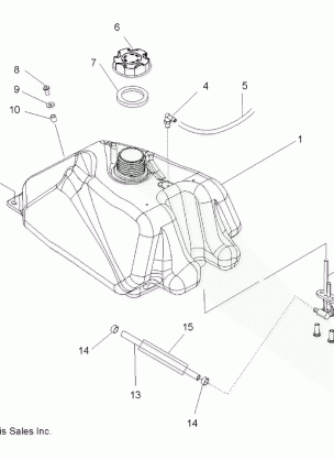 BODY FUEL TANK - A08GP52AA (49ATVFUEL08OUT525S)