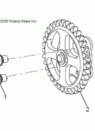 ENGINE OIL PUMP - A08KA05AB / AD (49ATVOILPUMP07OTLW90)