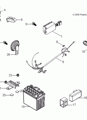 ELECTRICAL PARTS - A08KA05AB / AD (49ATVELECT07PRED50)