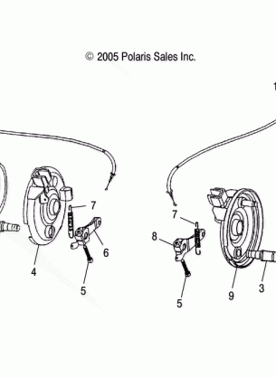 BRAKES FRONT - A08KA05AB / AD (4999202399920239B11)