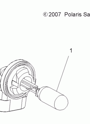 ELECTRICAL BULBS - A08LB27AA (49ATVBULBS08SP300)