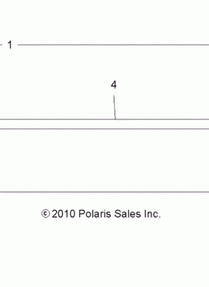 DRIVE TRAIN FRONT PROP SHAFT - A08LH27AW / AX / AZ (49ATVSHAFTPROP09SP300)