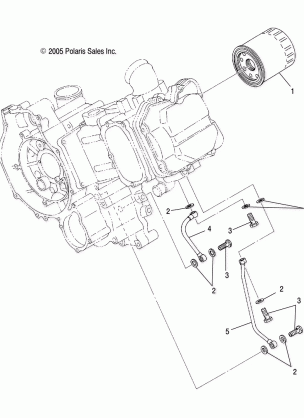 ENGINE OIL SYSTEM and OIL FILTER - A08BA50FA (4999201549920154D07)