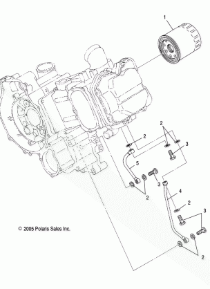 ENGINE OIL FILTER - A08MH50SS / SQ (4999200099920009D13)