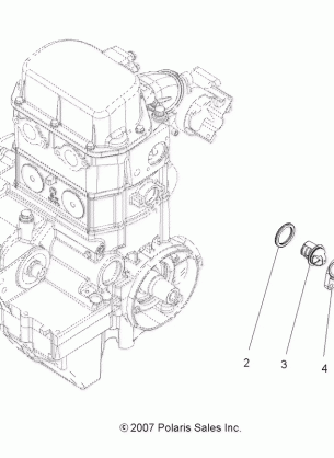 ENGINE COOLING SYSTEM THERMOSTAT - A08MH76SS / SF (49ATVMANIFOLD08SP800EFI)