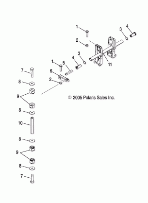 SUSPENSION TORSION BAR - A08MH76SS / SF (4999200059920005C10)