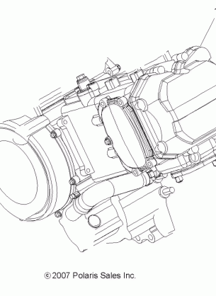 ENGINE SHORT BLOCK - A08MN50AF / AN / AQ / AR / AS / AT / AW / AX (49ATVENGINE08SP500)