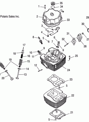 ENGINE CYLINDER HEAD - A08PB20AB / AD (4999202449920244A03)