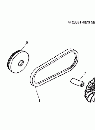 DRIVE TRAIN PRIMARY CLUTCH - A08PB20AB / AD (49ATVCLUTCH08PHX)