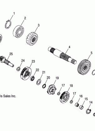 DRIVE TRAIN TRANSMISSION - A08PB20EB (4999202509920250A14)