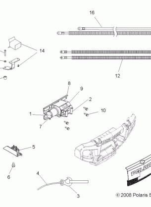 WINCH - A08TN50AT (49ATVWINCH08800EFI)