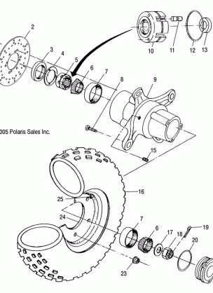 WHEELS FRONT - A08CL50AA (4999201649920164B03)