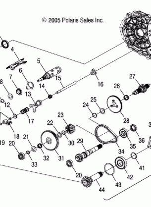 TRANSMISSION INTERNALS - A07LB27AA / AC / LH27AA / AB / AC / AD / AL (4999202079920207C12)