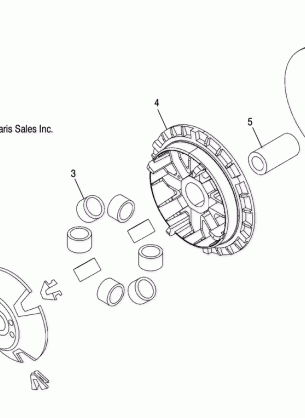 CLUTCH DRIVE - A07LB27FA / LH27FB (4999202079920207C02)