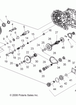 TRANSMISSION INTERNALS - A07LB27FA / LH27FB (49ATVTRANSMISSION07HAWKI)