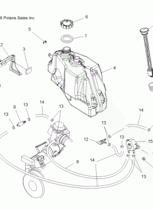 FUEL SYSTEM - A07LB27FA / LH27FB (49ATVFUEL07HAWKI)