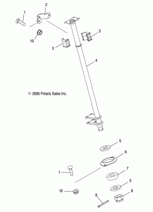 STEERING POST - A07MH46AA / AZ (4999200059920005C03)