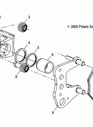 BRAKE FRONT - A07MH46AA / AZ (4999200059920005B03)