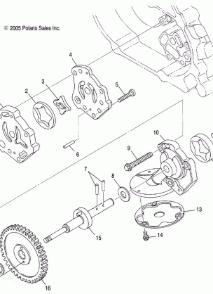 ENGINE OIL PUMP - A07MH50AB / AL / AQ / AX / AY / AZ / MN50AF / AN / AT / AY (4999200139920013D11)