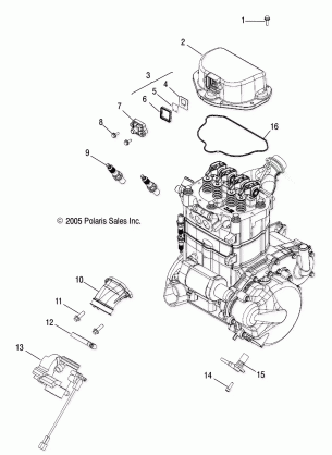 ENGINE THROTTLE BODY MOUNTING - A07MH68AX / AY / AZ (4999200229920022D08)