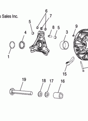 CLUTCH DRIVE - A07MH76AL / AQ / A2 / MN76AF / AT / AY (4999200299920029C06)