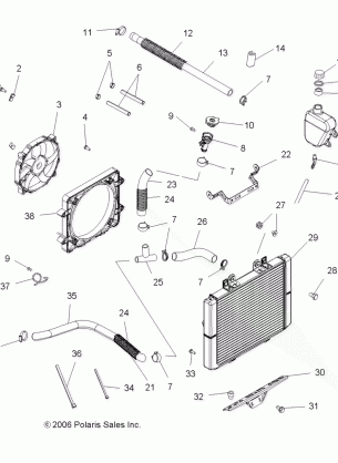 COOLING SYSTEM - A07MH76AL / AQ / AX / AY / AZ / A2 / MN76AF / AT / AY (49ATVCOOL800EFI)