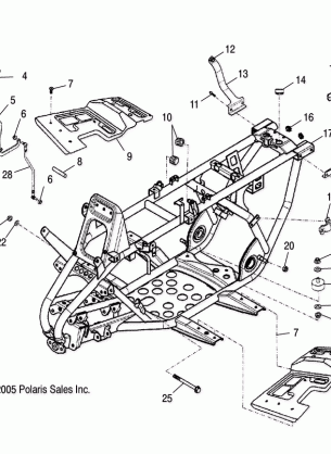 FRAME BODY - A07PB20AA / AD (4999202449920244B03)