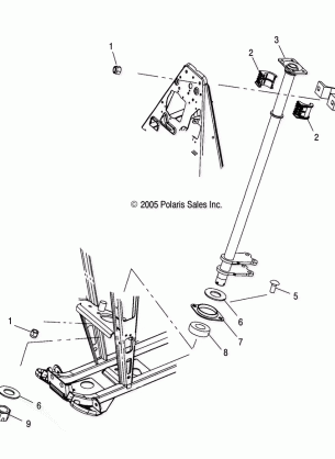 STEERING POST - A07BG50AA / FA (4999201549920154B07)