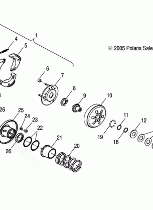 CLUTCH DRIVEN - A07SB20AA (4999202449920244A11)