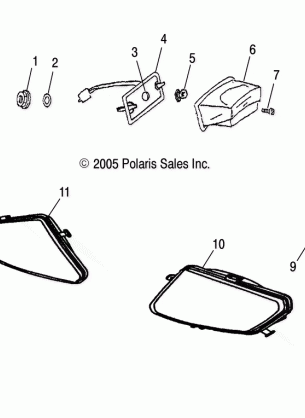 HEADLIGHT / TAILLIGHT - A07SB20AA (4999202799920279C03)