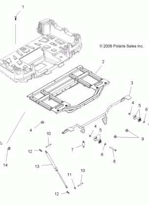 BOX FRAME - A07TH50AL / AQ / AU / AZ / TN50AF / AS / AU (49ATVBOXX2500EFI)