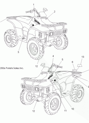 DECALS - A07CA32AA (49ATVDECALBOSS)