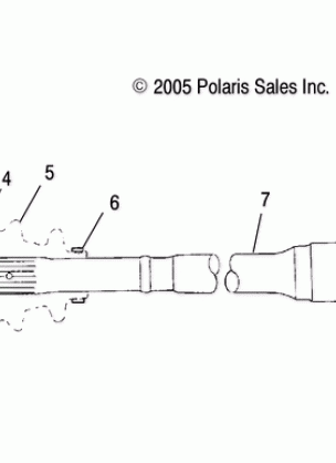 SHAFT DRIVE - A07CL50AA (4999201649920164A14)