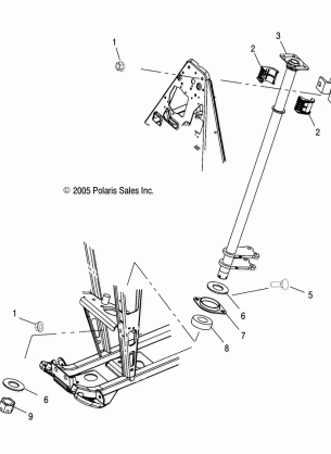 STEERING POST - A07CL50AA (4999201649920164B06)