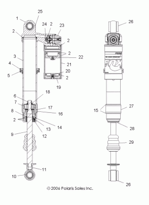 SHOCK FRONT - A07GJ50AC (49ATVSHOCKFRT7043191)