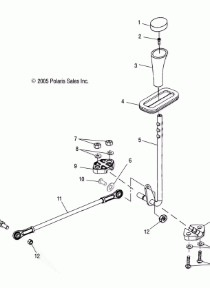 GEAR SELECTOR - A06BA25CA (4999201499920149C02)