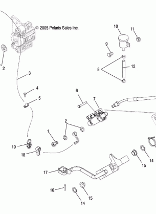 MASTER CYLINDER FOOT - A06LB27AA / LD27AA / AB / AC / AD (4999202079920207B04)