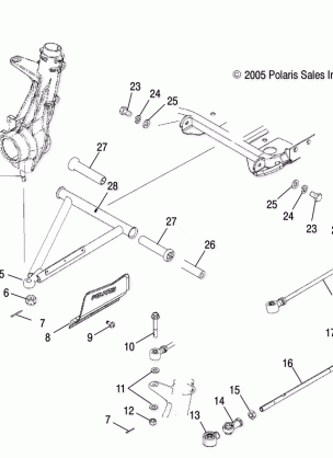 A-ARM / STRUT MOUNTING - A06MH46 ALL OPTIONS (4999200059920005C02)