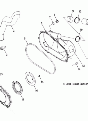 CLUTCH COVER - A06MH46 ALL OPTIONS (4994169416C09)