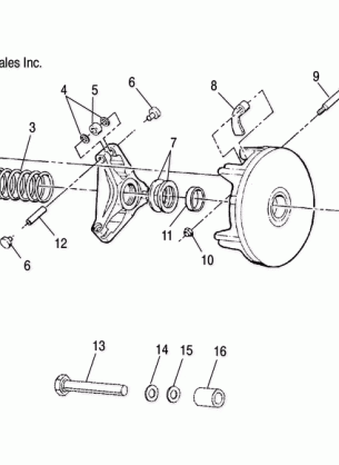 DRIVE CLUTCH - A06MH46 ALL OPTIONS (4999206649920664C06)