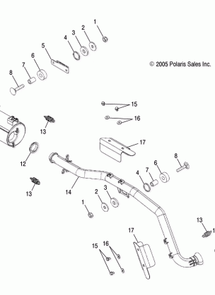 EXHAUST SYSTEM - A06MH46 ALL OPTIONS (4999200099920009A10)