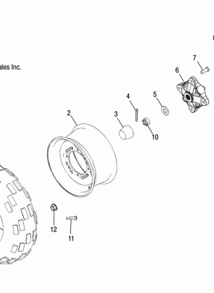 WHEEL FRONT - A06MH46 ALL OPTIONS (4994169416B14)